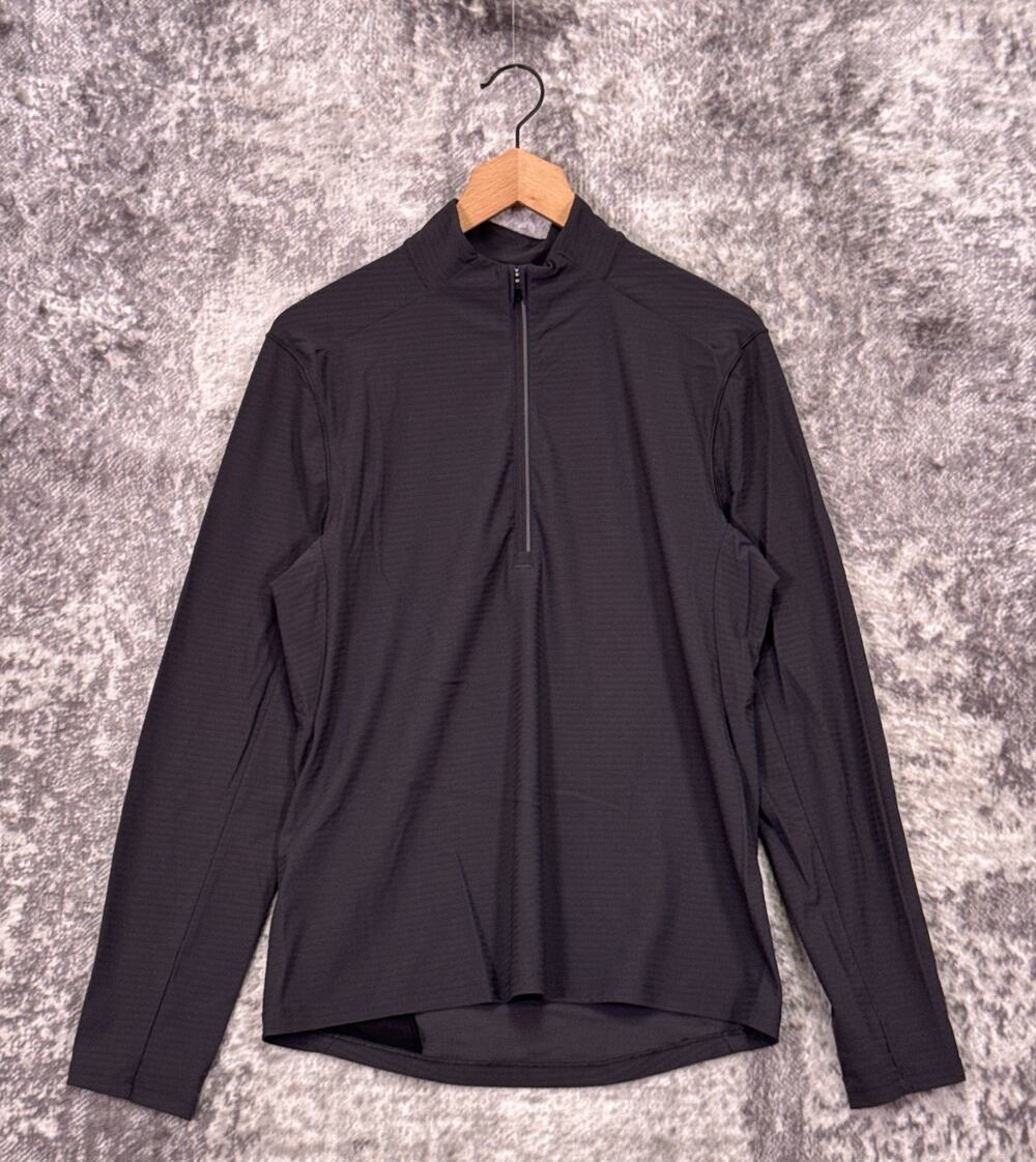 Lululemon Surge Warm 1/2 Zip Small Mens Gray Long Sleeve Running Shirt